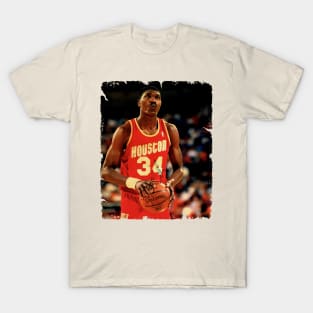 Hakeem Olajuwon - Vintage Design Of Basketball T-Shirt